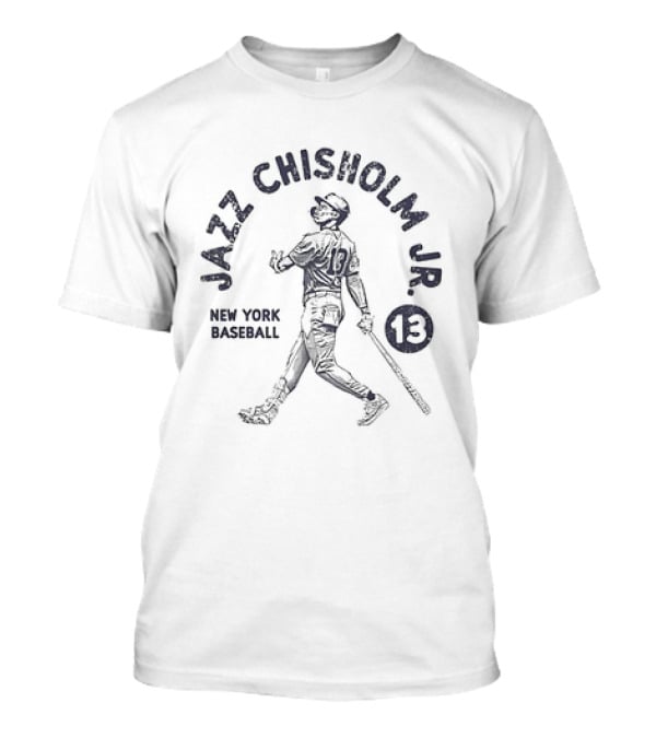 Jazz Chisholm Jr. New York Baseball Vintage 13 T-Shirt