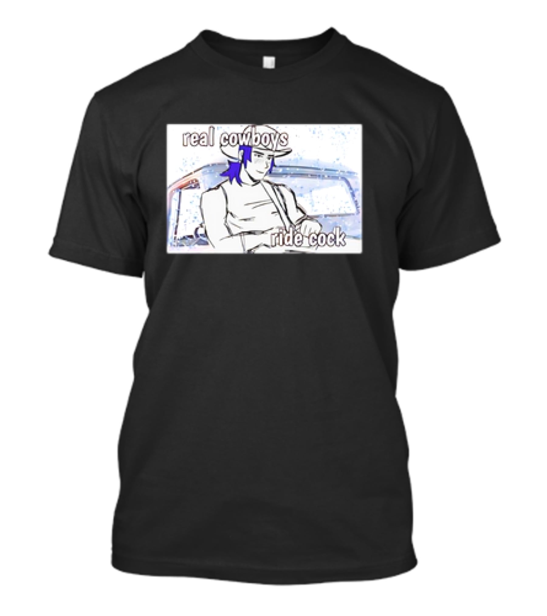 Real Cowboys Ride Cock Summer Manhwa T-Shirt