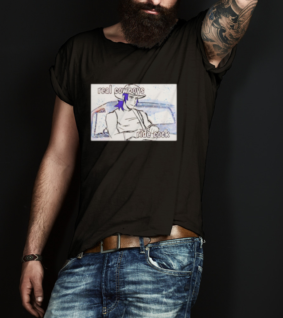 Real Cowboys Ride Cock Summer Manhwa T-Shirt