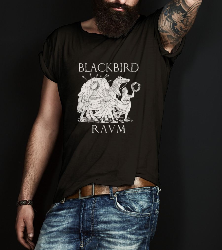 Blackbird Raum ACAB Alex Krokus Bear And Raccoon Procession T-Shirt