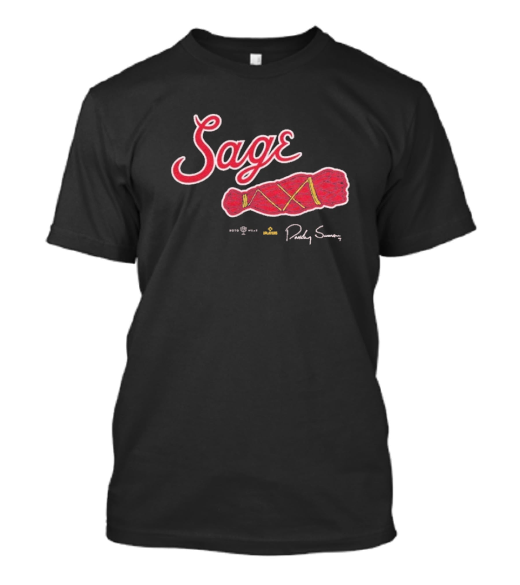Atlanta Braves Sage Chop Patrick Semansky T-Shirt