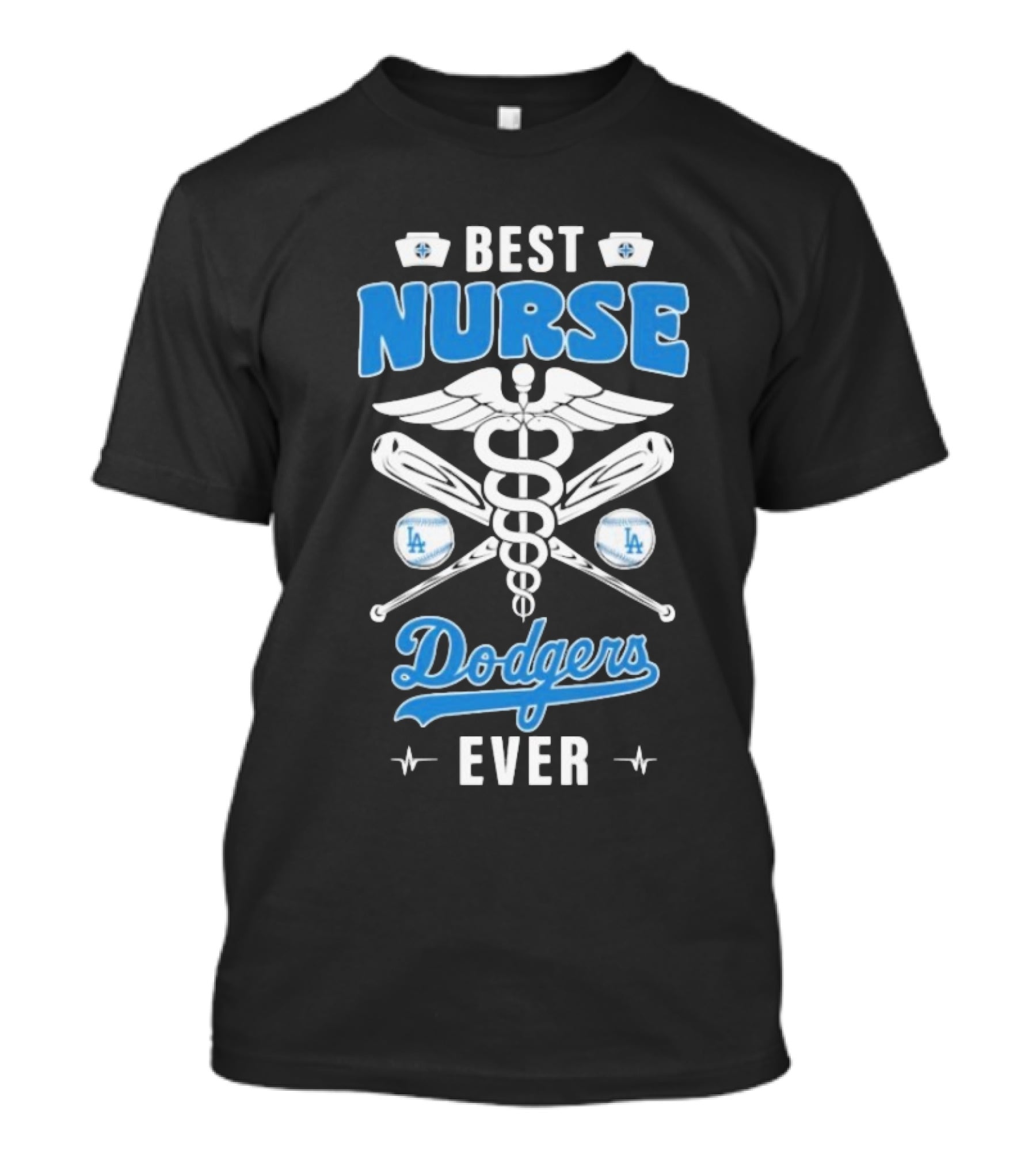 Best Nurse Los Angeles Dodgers Ever T-Shirt