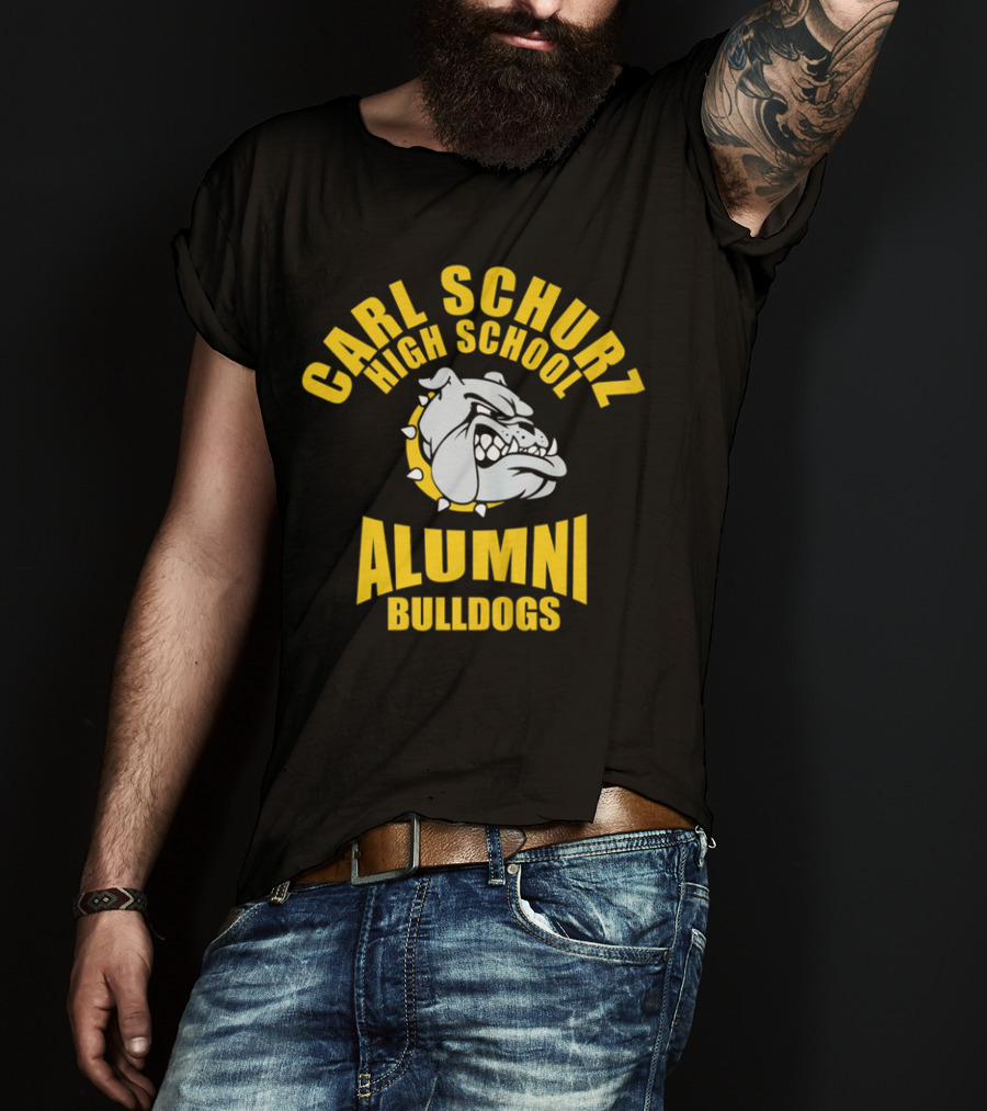 Carl Schurz High School Alumni Bulldogs T-Shirt
