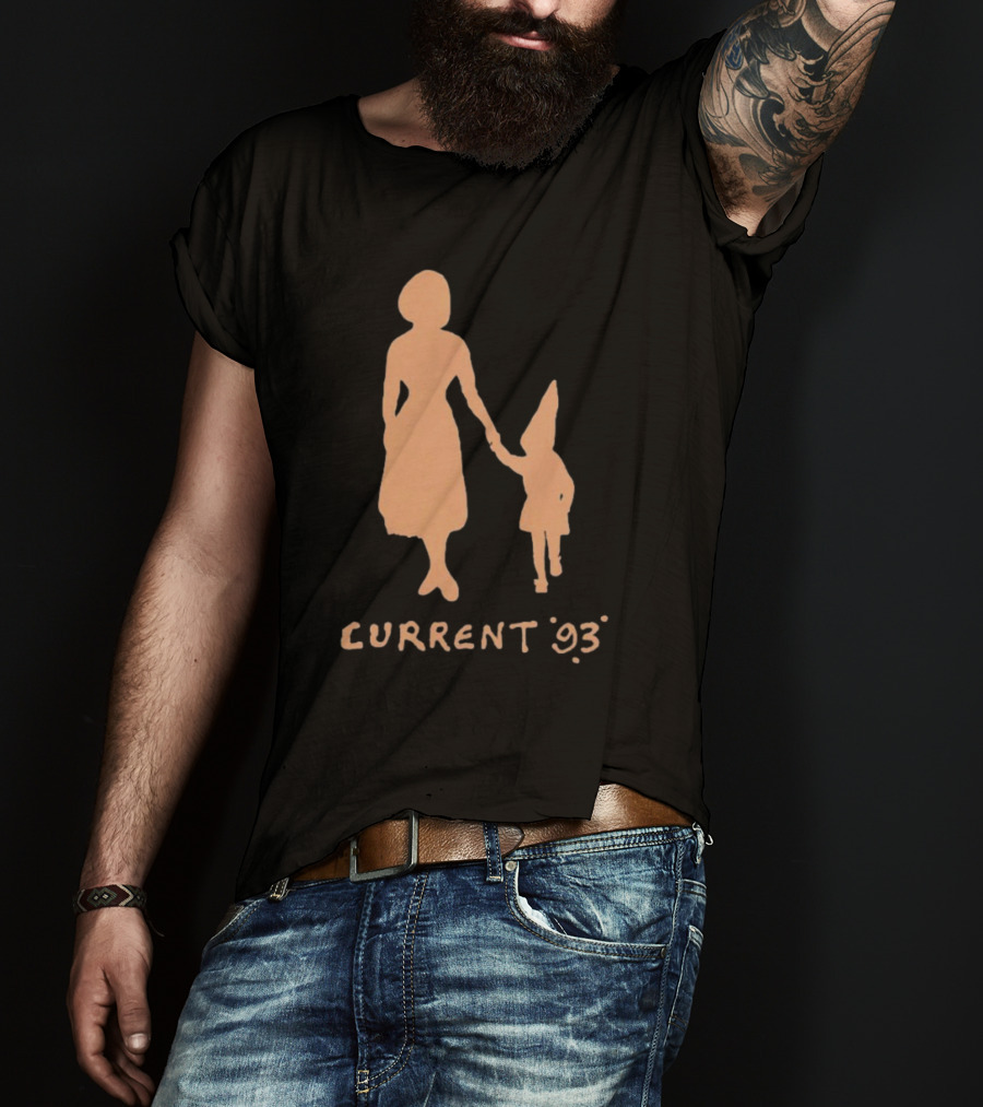 Current 93 Bella And Boy Holding Hands Silhouette T-Shirt