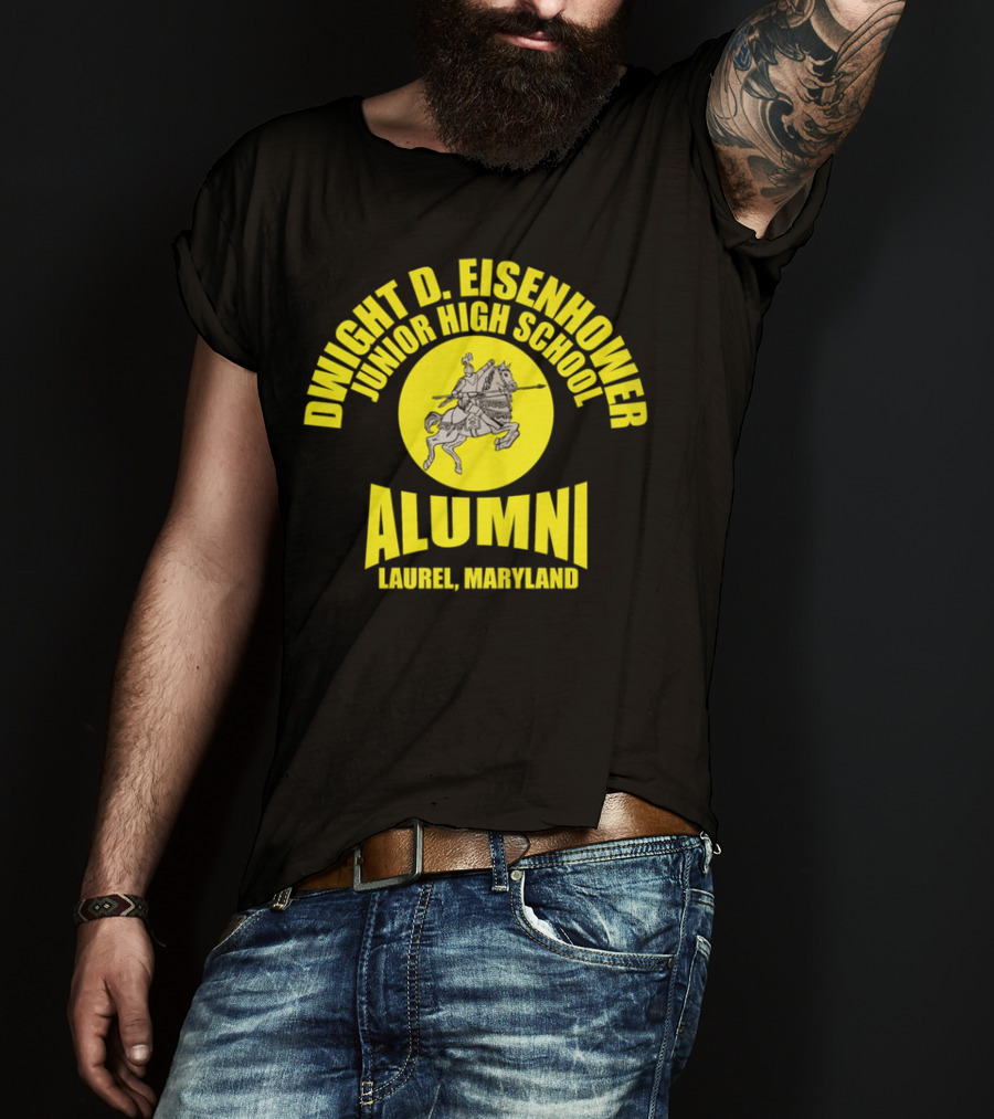 Dwight D Eisenhower Junior High School Alumni Laurel Maryland T-Shirt