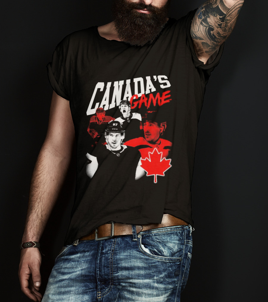 Canada's Game 4 Nations Team Maple Leaf T-Shirt