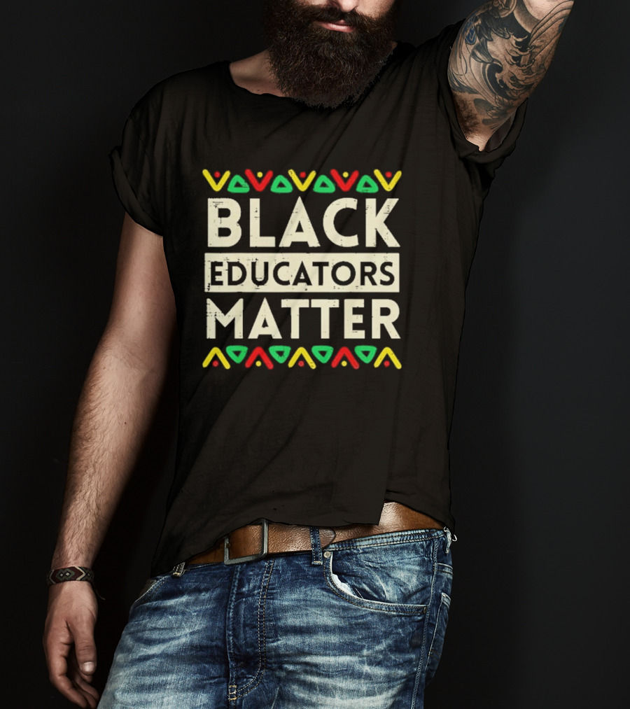 Black Educators Matter Vintage T-Shirt