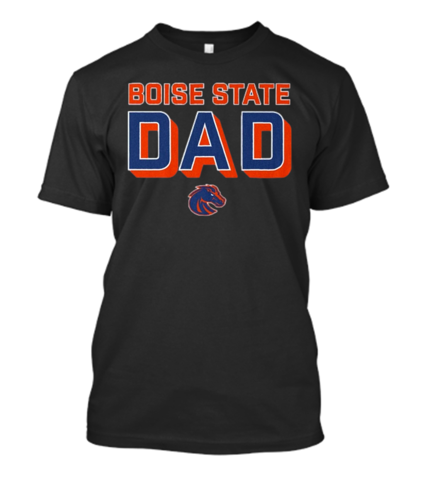 Boise State Broncos Logo Boise State Dad T-Shirt