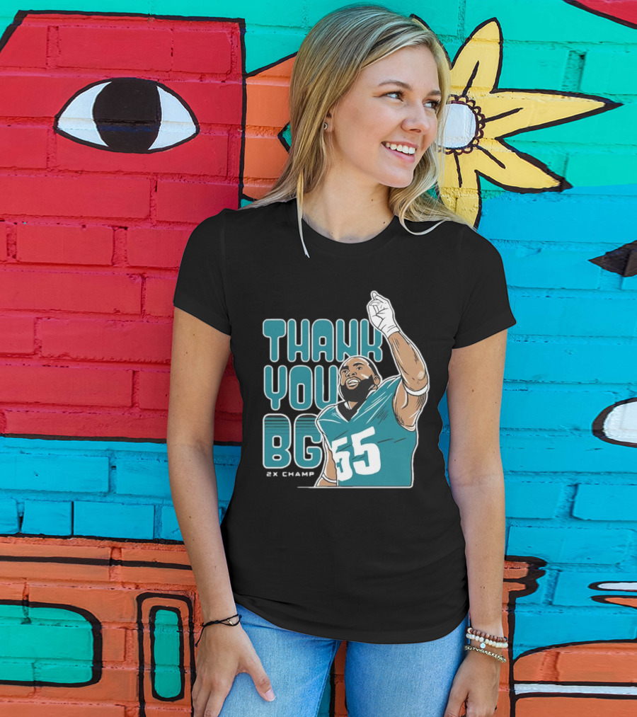 Brandon Graham Thank You BG T-Shirt