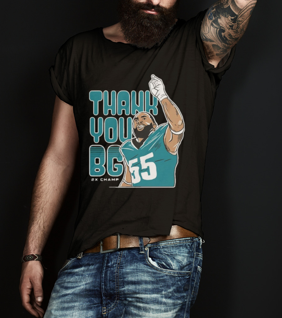 Brandon Graham Thank You BG T-Shirt