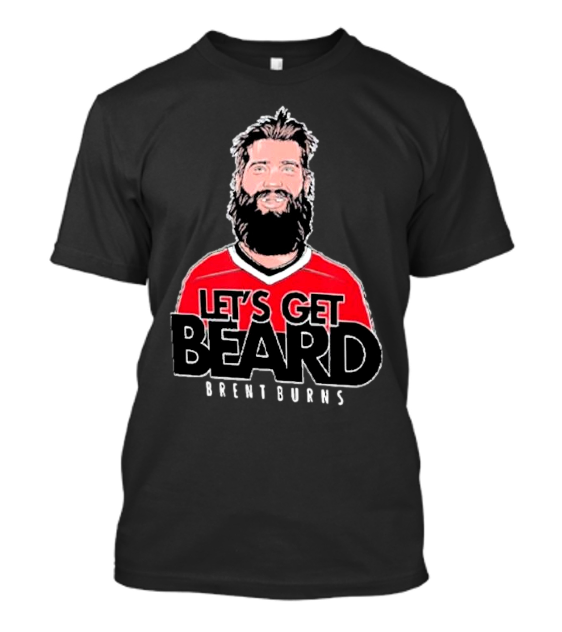 Brent Burns Carolina Hurricanes Let’s Get Beard T-Shirt