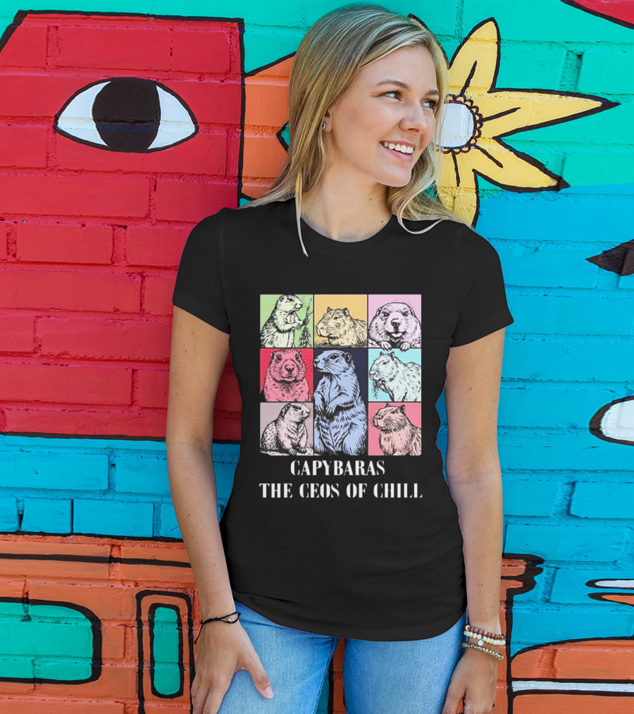 Capybaras The CEOS Of Chill T-Shirt