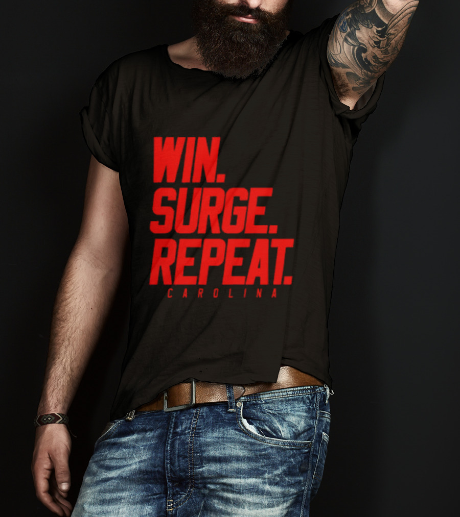 Carolina Hurricanes Win Surge Repeat T-Shirt
