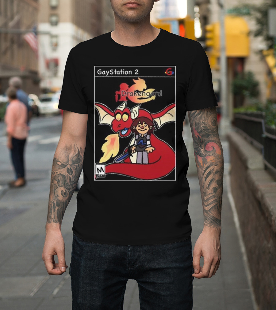 Datura Cereus Wearing Drakengard By Chronodia T-Shirt