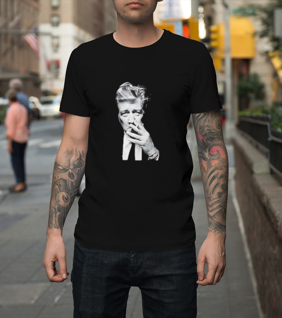 David Lynch Smoking T-Shirt