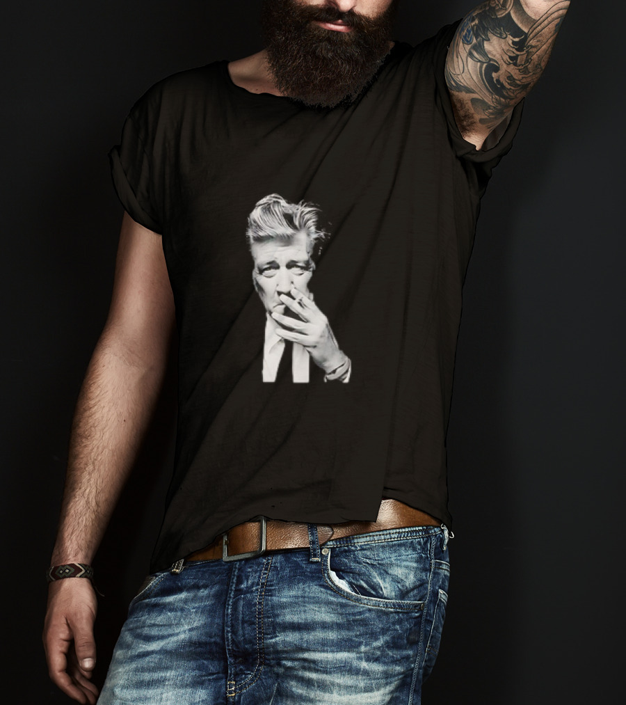 David Lynch Smoking T-Shirt