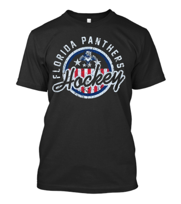 Florida Panthers Hockey Leaping Cat T-Shirt