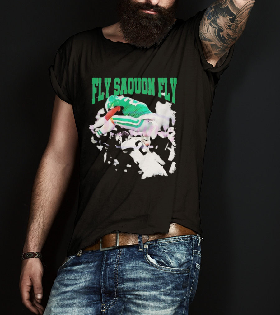 Fly Squon Fly Philadelphia Football Player T-Shirt