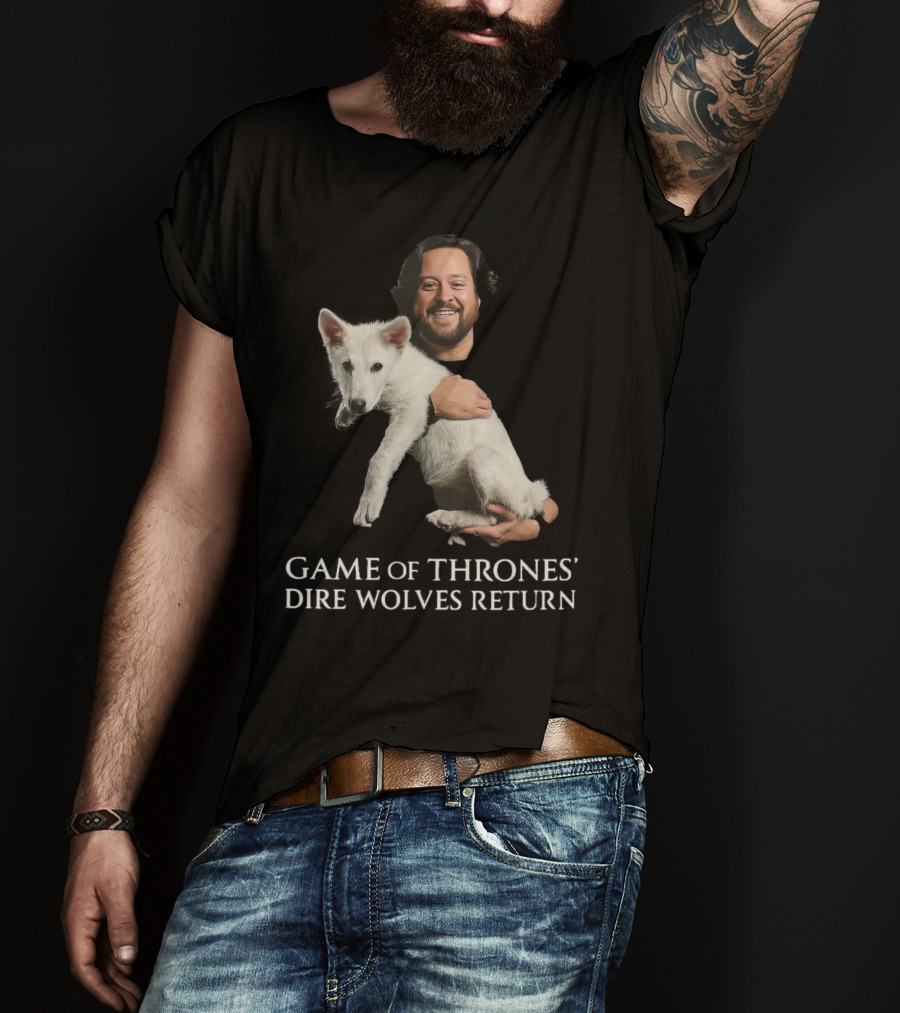 Game Of Thrones’ Dire Wolves Return Special T-Shirt