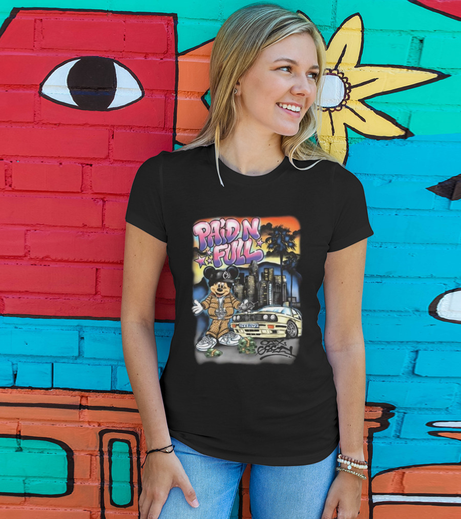 Geezyworld Official Paid N Full T-Shirt