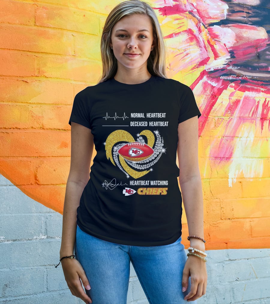 Heartbeat Ing Kansas City Chiefs 2025 T-Shirt
