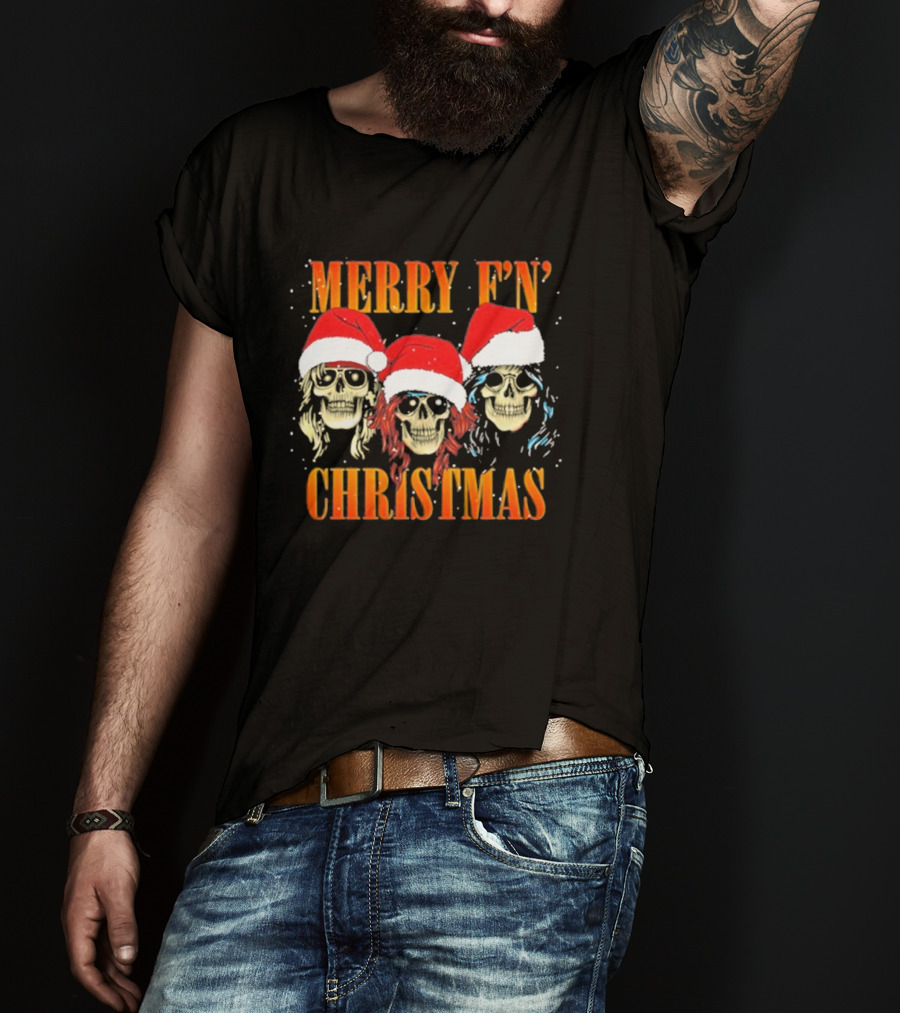 Guns N’ Roses Merry F’N’ Christmas T-Shirt
