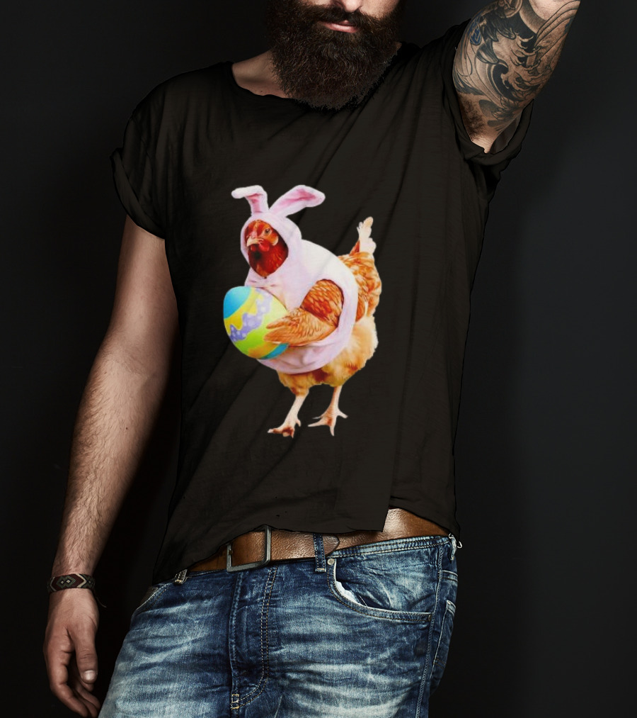 Happy Easter Chicken Bunnies T-Shirt