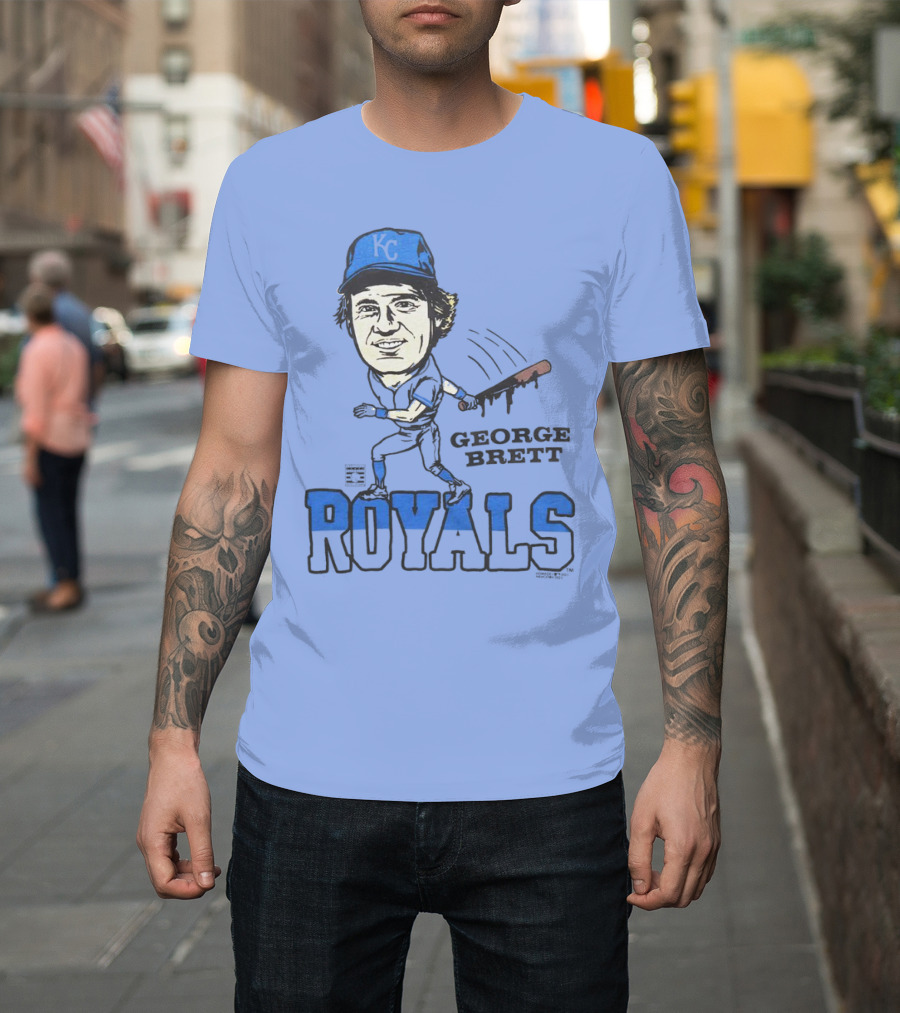 George Brett KC Royals Baseball T-Shirt