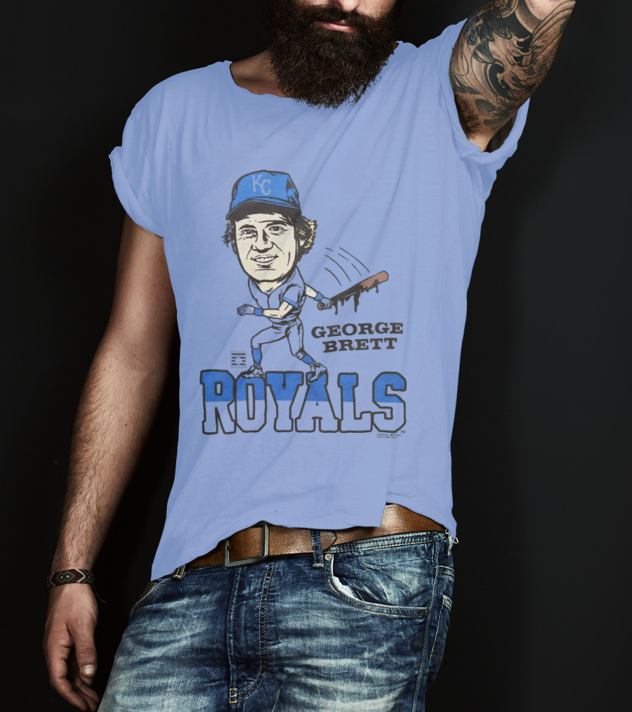 George Brett KC Royals Baseball T-Shirt
