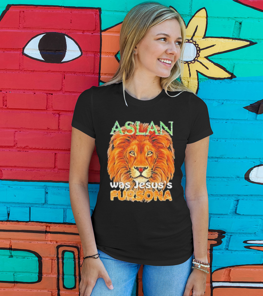 Aslan Was Jesus’s Fursona Lion T-Shirt