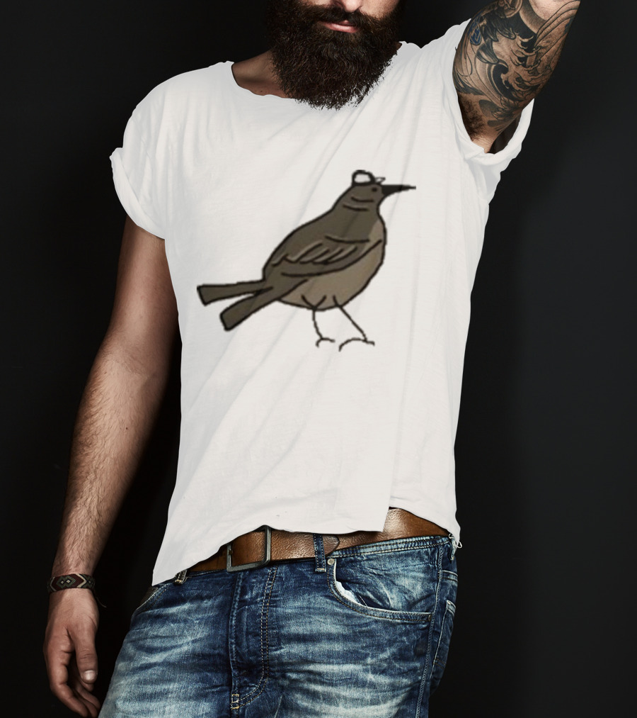 Dallas Stars Mr. Mockingbird Victory Green Bird T-Shirt