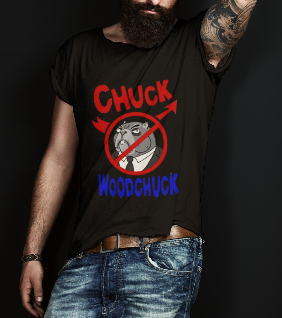 Chuck Woodchuck Bojack Horseman Stop Sign Iconic Fan Reference T-Shirt