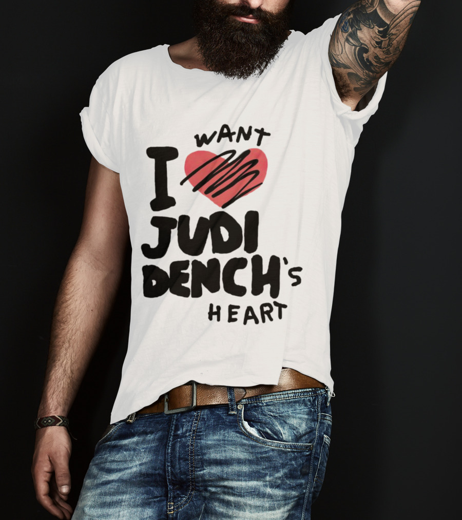 I Love Judi Dench's Heart T-Shirt