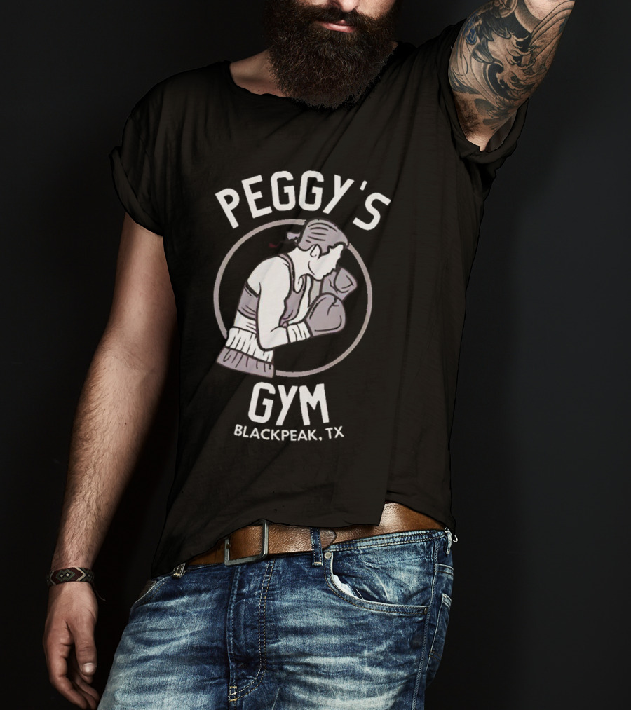 Peggy's Gym Blackpeak TX Boxing Fighter T-Shirt