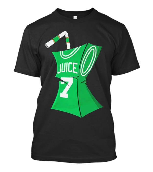 Juice Number 7 Jaylen Brown Boston Celtics Jersey T-Shirt