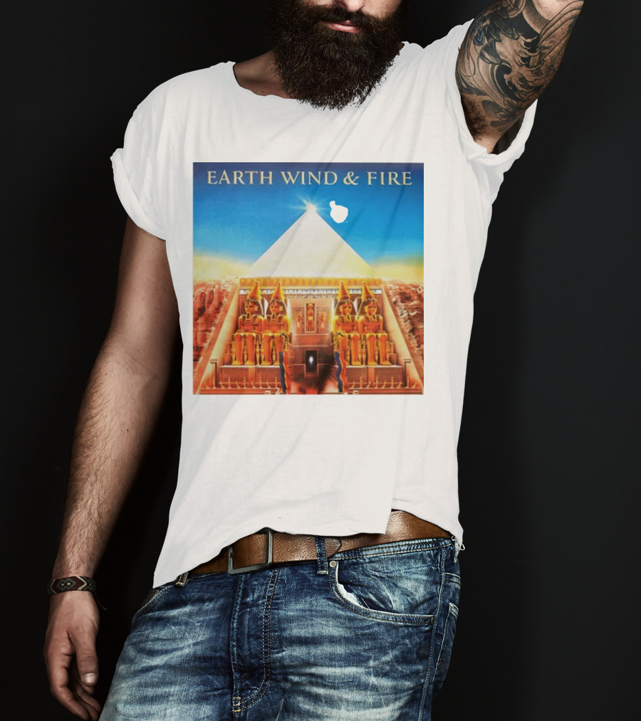 Earth Wind And Fire Pyramid And Sphinx T-Shirt