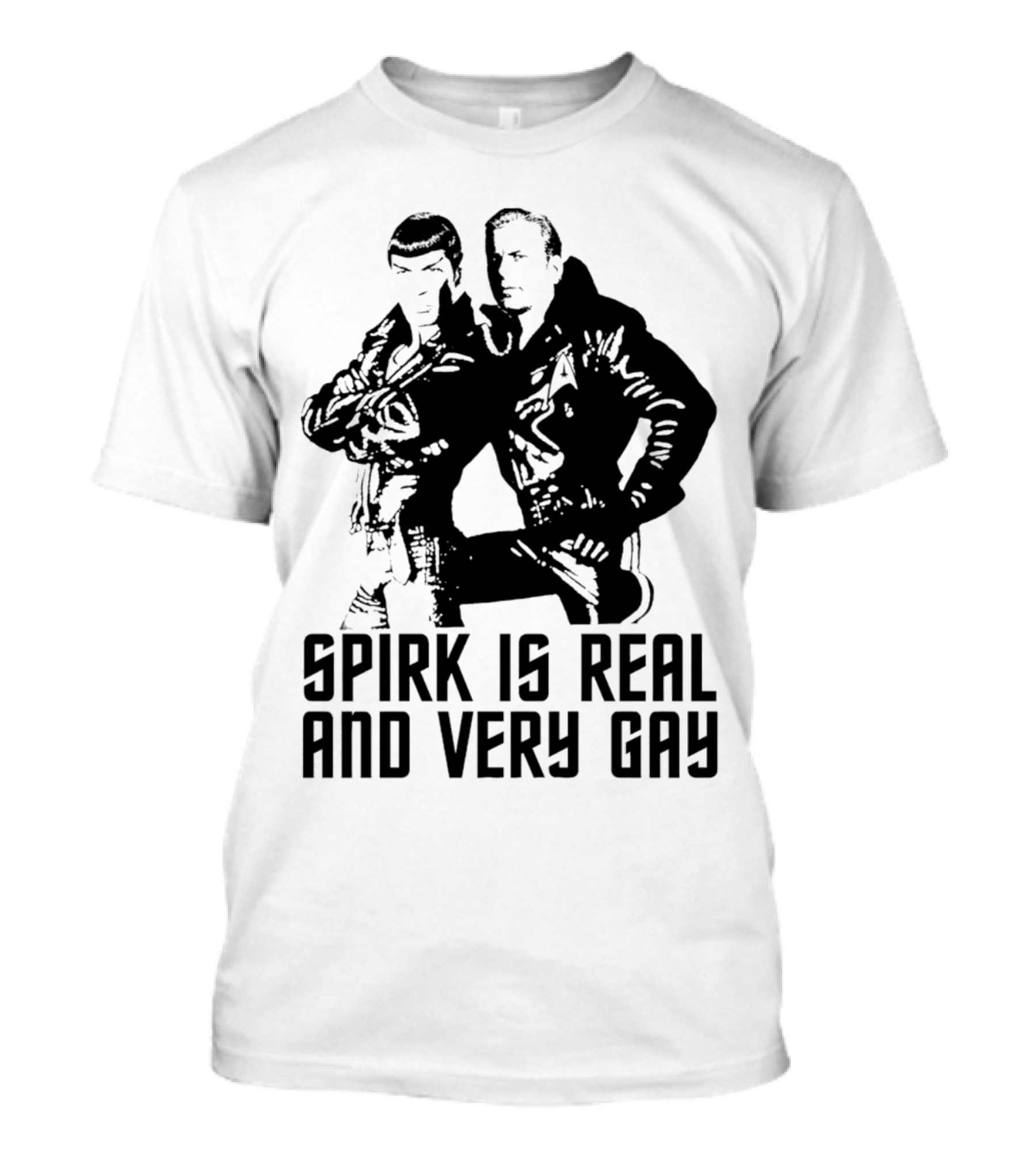 Spirk Is Real And Very Gay Star Trek T-Shirt