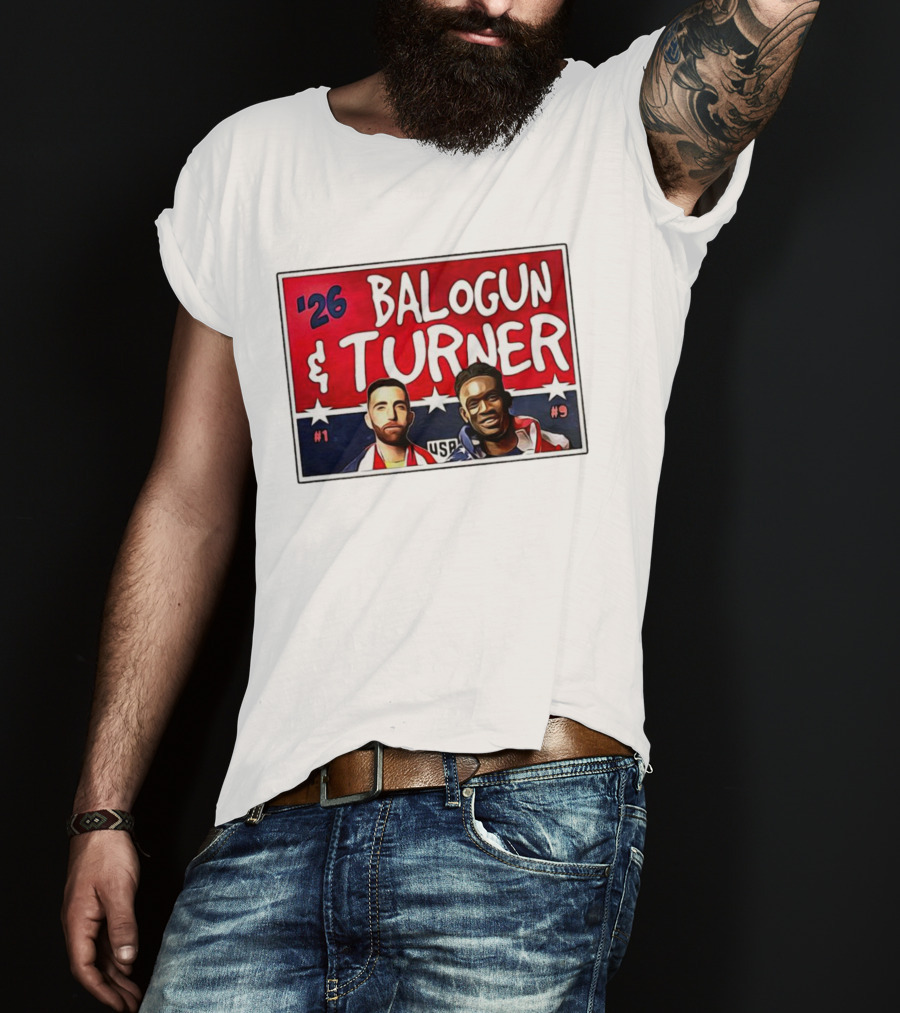 '26 Balogun Turner USA #1 #9 T-Shirt