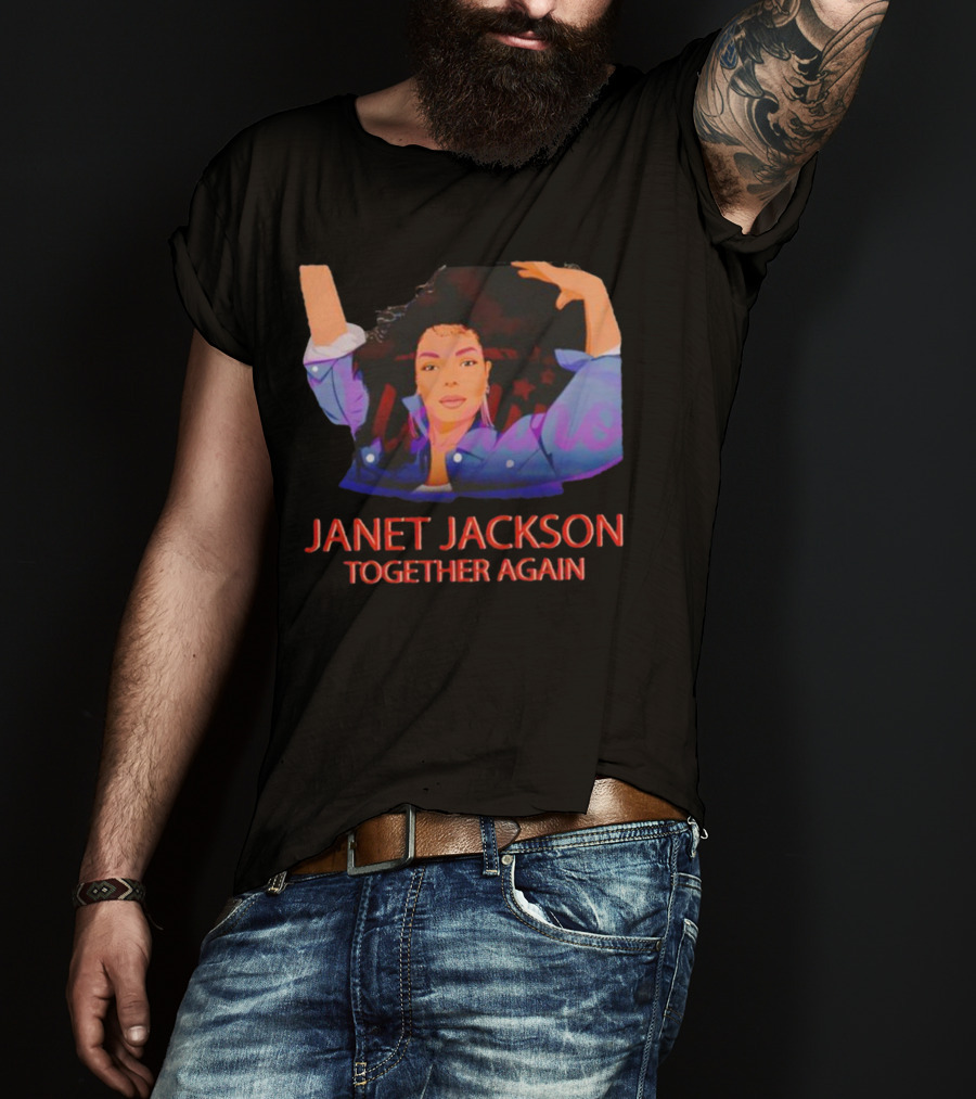 Janet Jackson Together Again Iconic Style Recognition T-Shirt