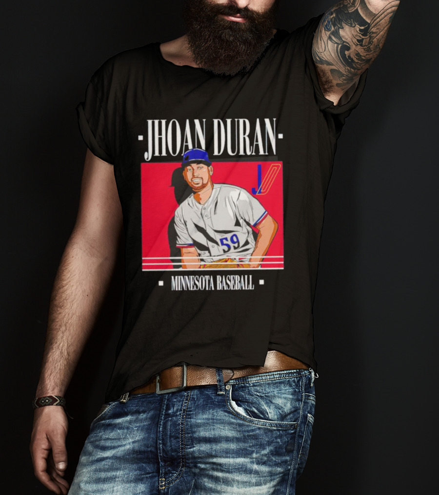 Jhoan Duran 59 Minnesota Baseball T-Shirt