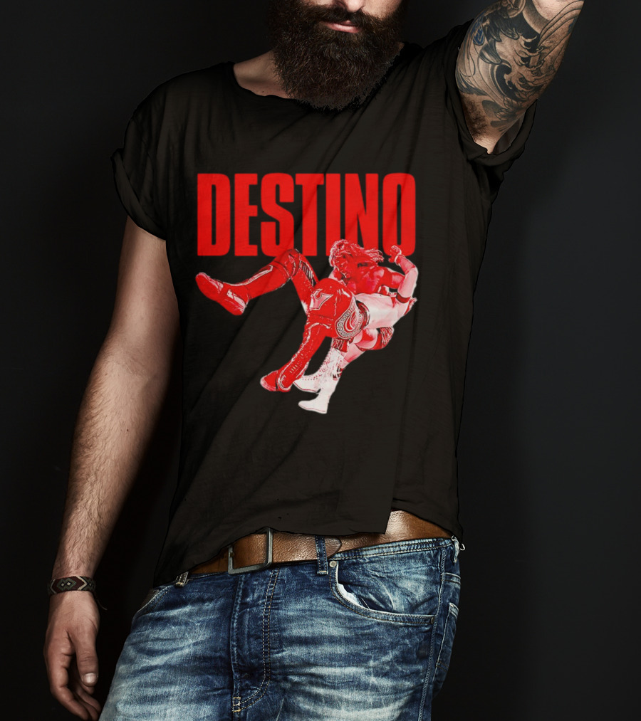 DESTINO Tetsuya Naito Wrestling Finishing Move T-Shirt