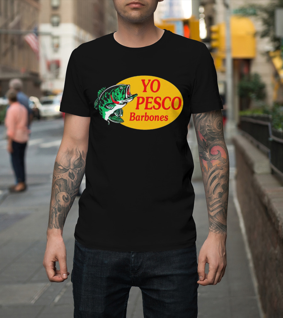 YO PESCO Barbones Big Fish T-Shirt