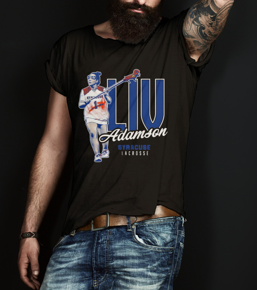 LIV Adamson 1 Syracuse Lacrosse T-Shirt