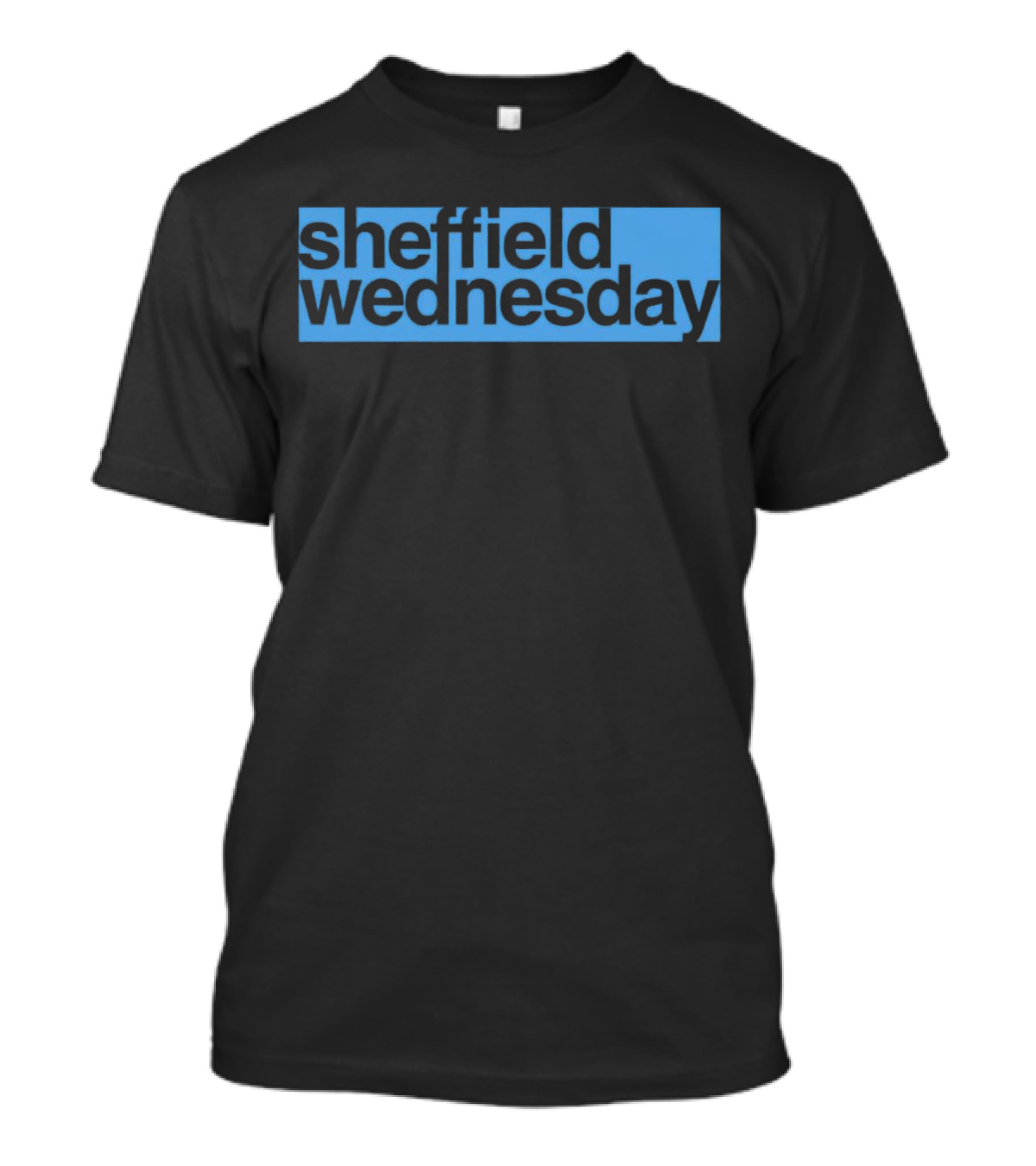 Sheffield Wednesday Blue Background T-Shirt
