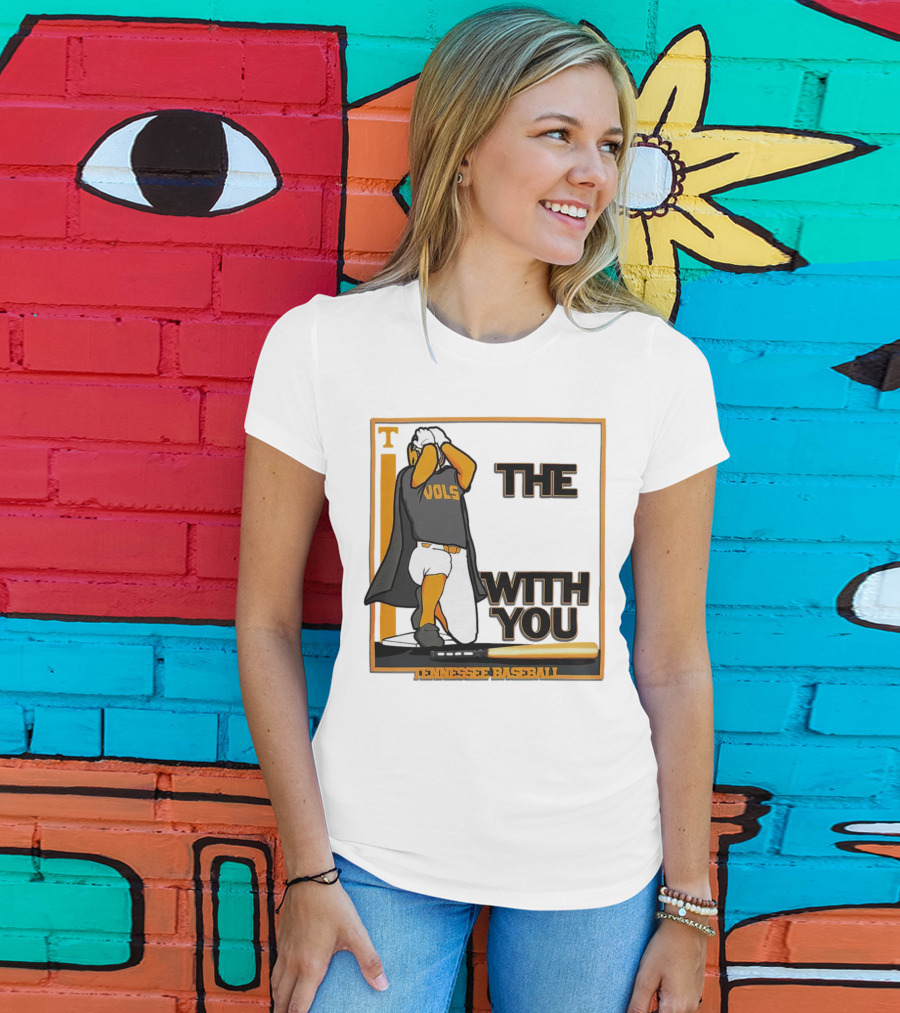 Tennessee Volunteers Baseball May The Vols Be With You T-Shirt