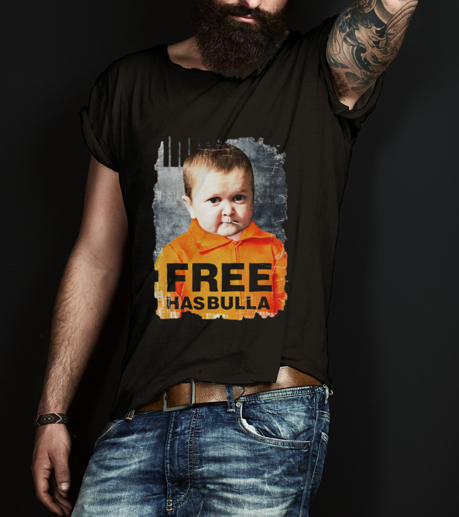 Hasbulla Magomedov Free Hasbulla Orange Jumpsuit T-Shirt