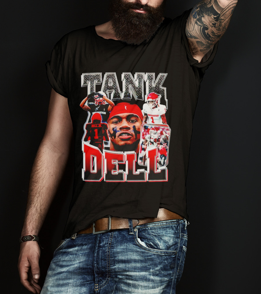 Tank Dell Breakaway Football Legend Vintage Action T-Shirt