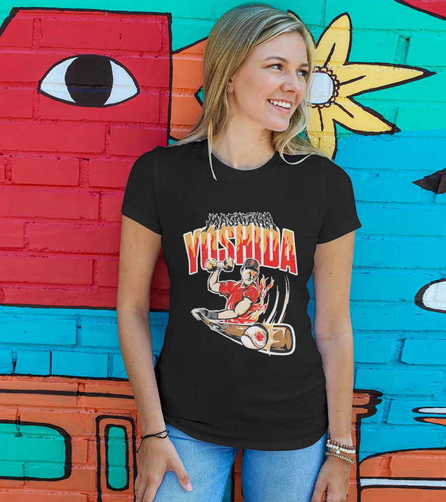 Masataka Yoshida Baseball Fireball Swinging Athlete T-Shirt