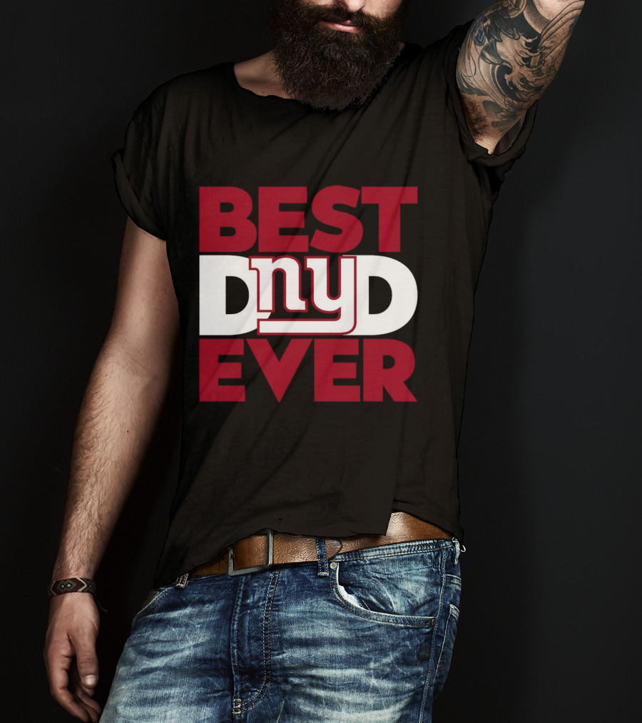 Best Dnyd Ever NFL New York Giants T-Shirt