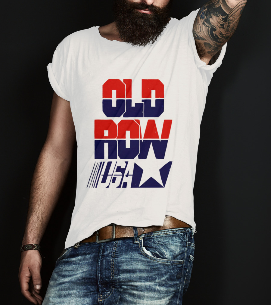 Old Row USA Vintage Star And Stripes T-Shirt